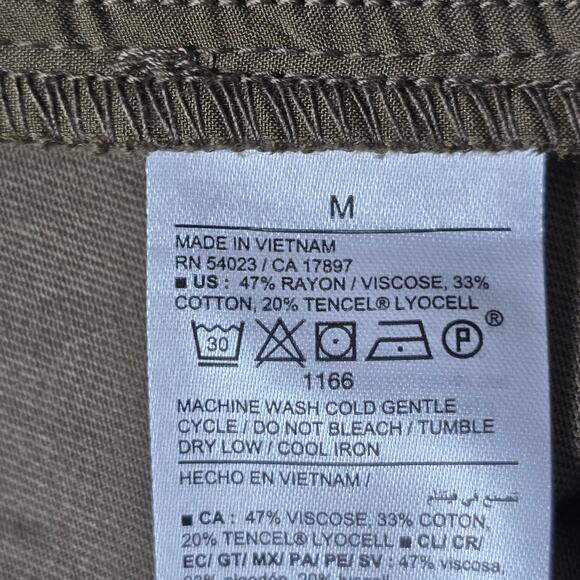 Old Navy Taylor Straight Trouser Cargo Pants Women Medium 30x30 Boho Casual Y2K - Picture 12 of 12